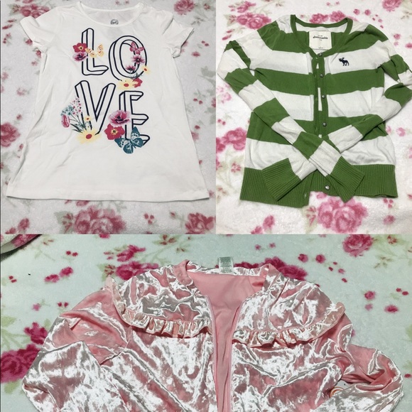 SOLD Abercrombie Sweater Wonder Nation Jacket Tee - Picture 1 of 7